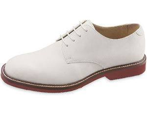 white buck suede oxford shoes
