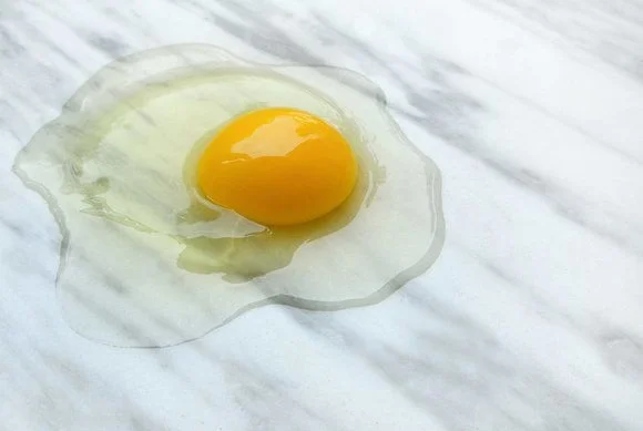 Egg-On-Marble