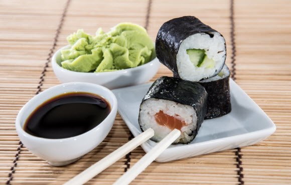 Soy Sauce with Sushi1