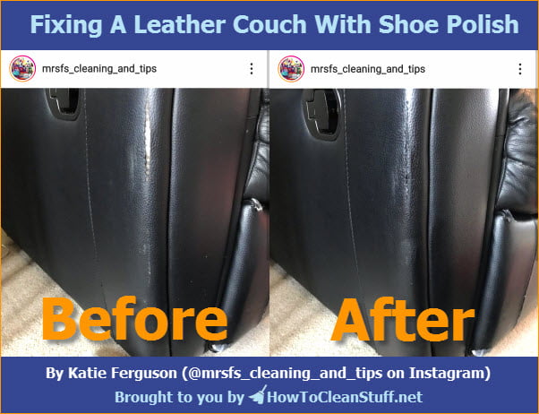 How To Properly Fix Leather Furniture, Cream Leather Sofa Scuff Repair
