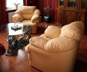 How to Remove Mark Left on Leather Sofa by Hand Gel » How To Clean 