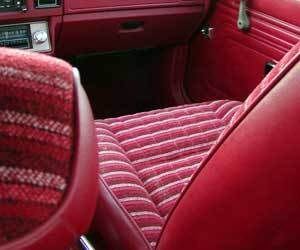red-car-upholstery