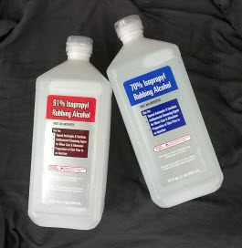 Is isopropyl alcohol the same as rubbing alcohol?